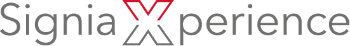 Signia xperience Schriftzug